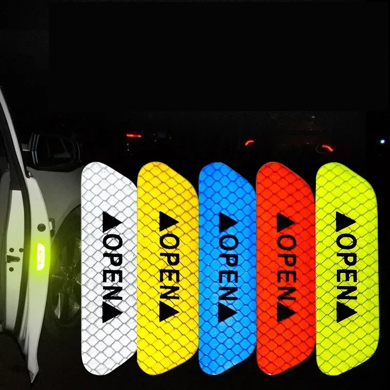 Reflective Car Door Stickers - Safety Warning Reflector Tape (10/50 PCS)