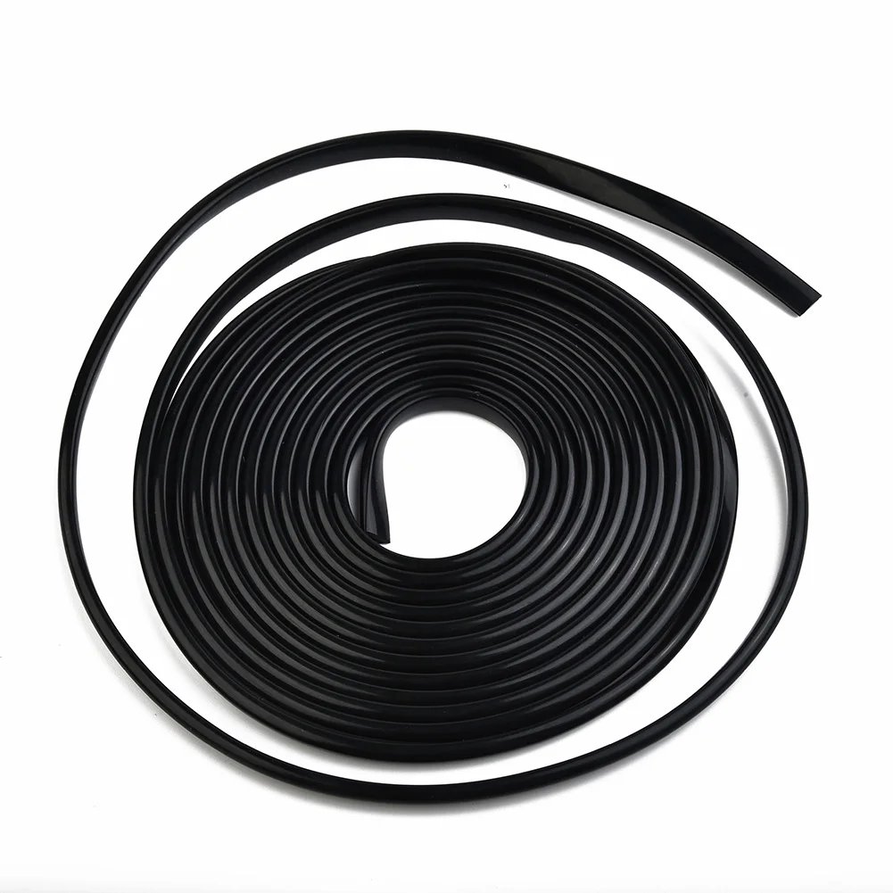 U-Shaped Car Door Edge Protector Strip - 5M Rubber Seal 11mmx5mm