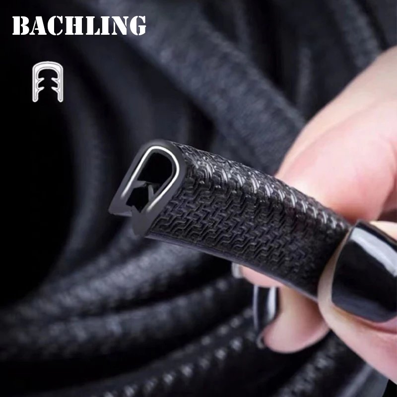 Universal Car Door Seal Edge Protector Strips - 2/5/10M Options