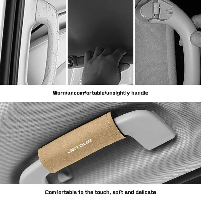 Universal Soft Car Handle Covers - Compatible with Chery Models