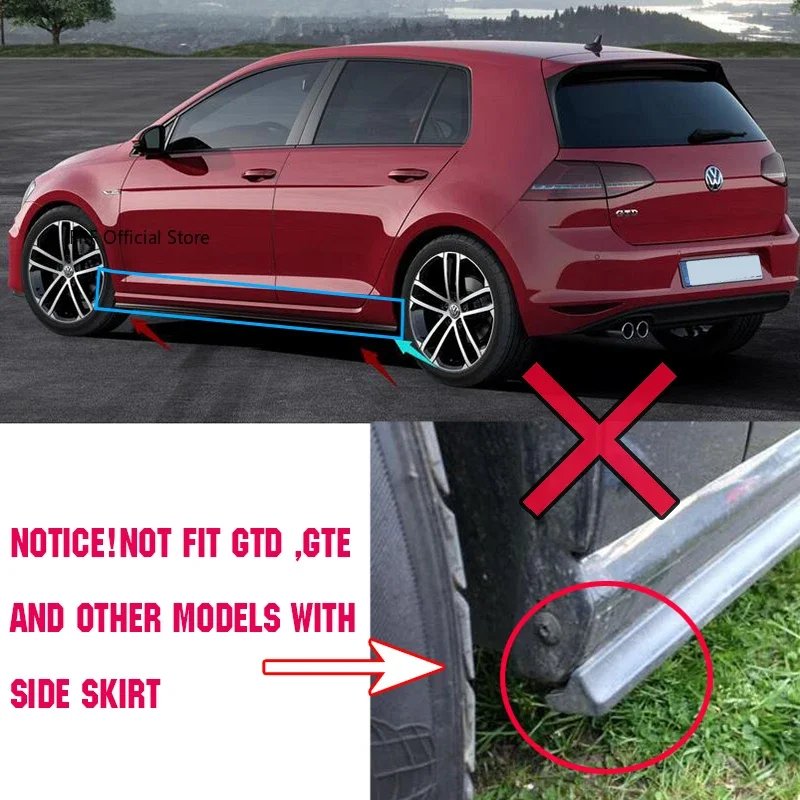 Volkswagen Golf 7 Mk7 Mud Flaps | Splash Guards & Fender Accessories