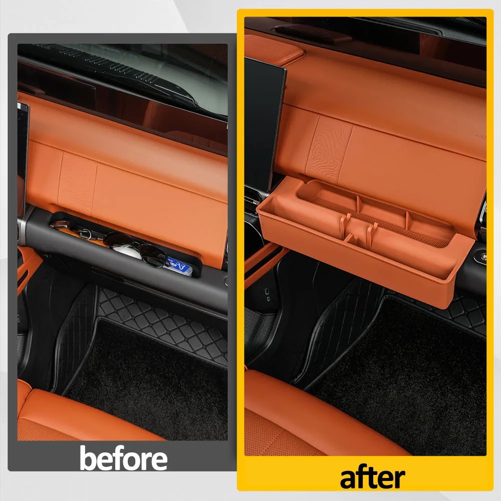Chery Jetour G700 2025-2026 Front Passenger Silicone Storage Box
