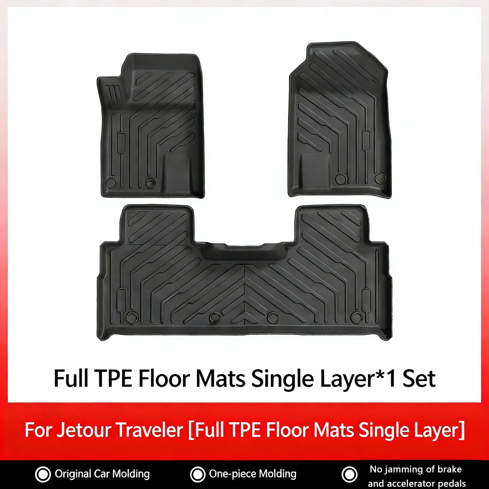 Custom TPE Car Floor Mats for Jetour Traveler 2023-2025