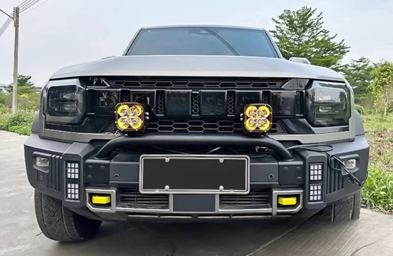 JETOUR Traveler T2 2023+ Front Bumper LED Lamp & Bracket Kit