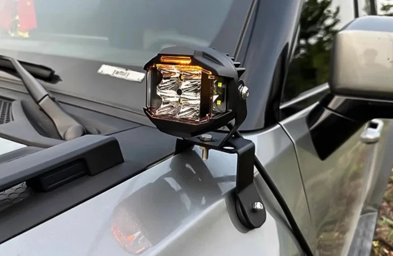 JETOUR Traveler T2 2023+ Front Bumper LED Lamp & Bracket Kit