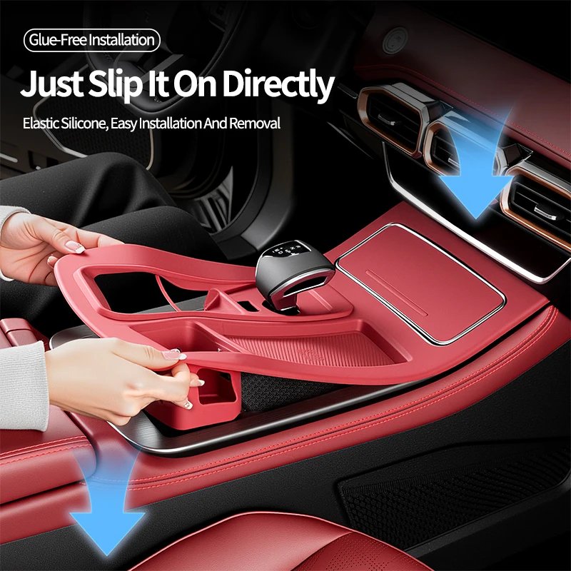 Jetour X70 Plus Silicone Gear Shifter & Cup Holder Cover