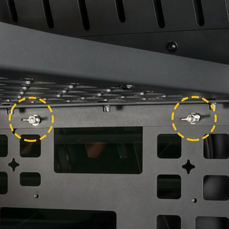 Multifunctional Aluminum Alloy Car Trunk Storage Rack for Jetour G700