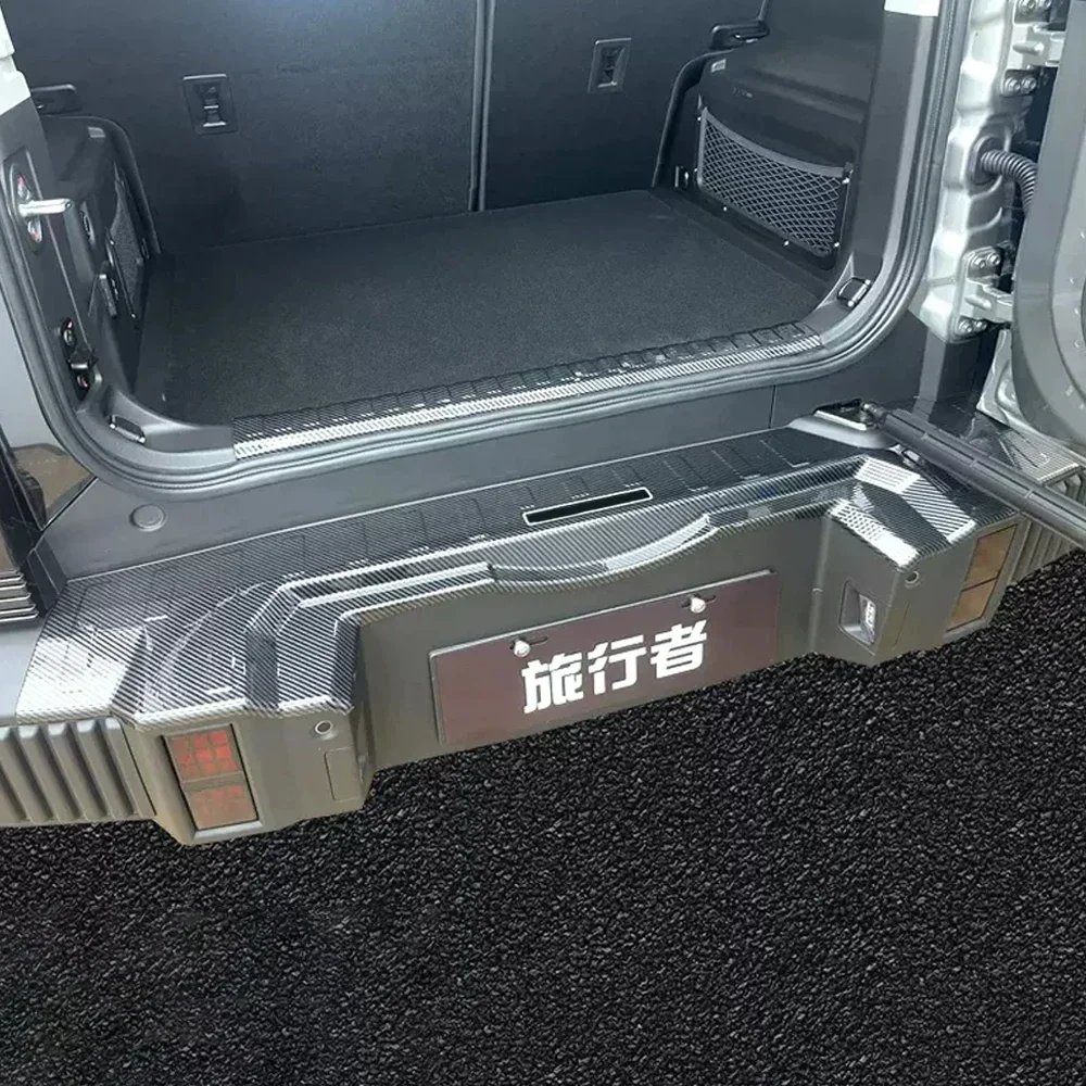 Stainless Steel Trunk Bumper for Chery Jetour Traveller T2 2023-2024