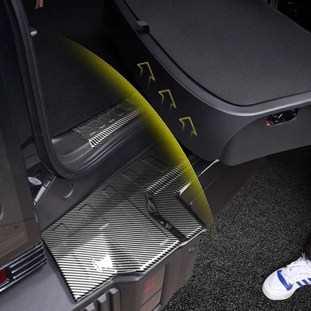 Stainless Steel Trunk Bumper for Chery Jetour Traveller T2 2023-2024