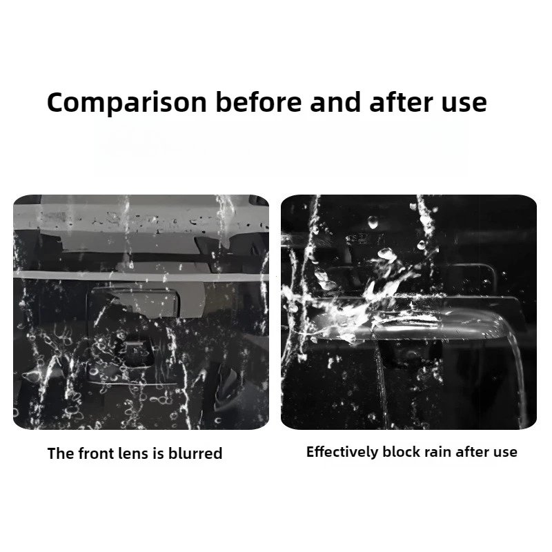 Waterproof Car Reverse Camera Rain Shield - Exterior Accessory