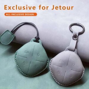 Car Remote Key Case Cover Shell Fob for Jetour DASHING X-1 Plus DTC I-DM IDM Keyless Keychain Durable Luxury Holder Accessories