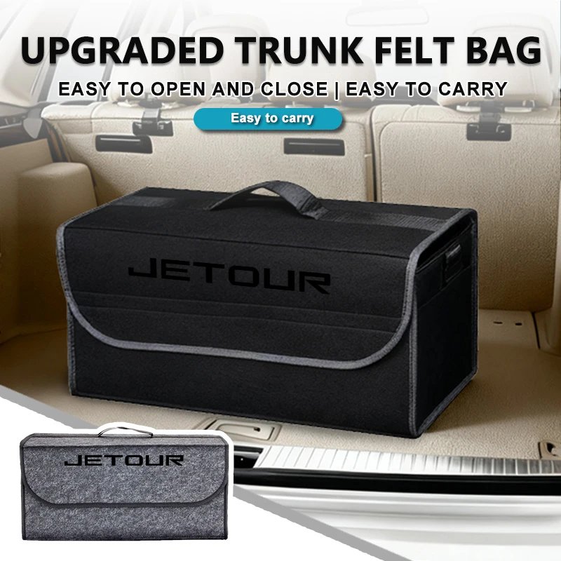 Car Trunk Travel Portable Organizer Box Folding Storage Bag For Jetour X70 Coupe X90 Plus X95 EV i-DM T1 G700 X50 G700 X