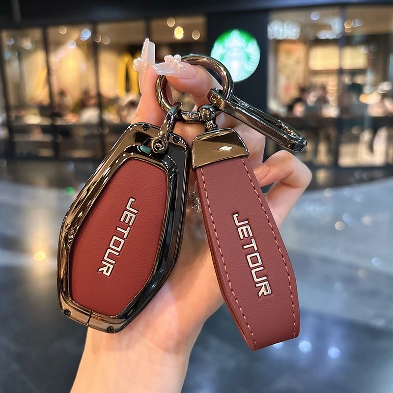 Chery Jetour Key Fob Cover & Keychain Accessories 2020-2022