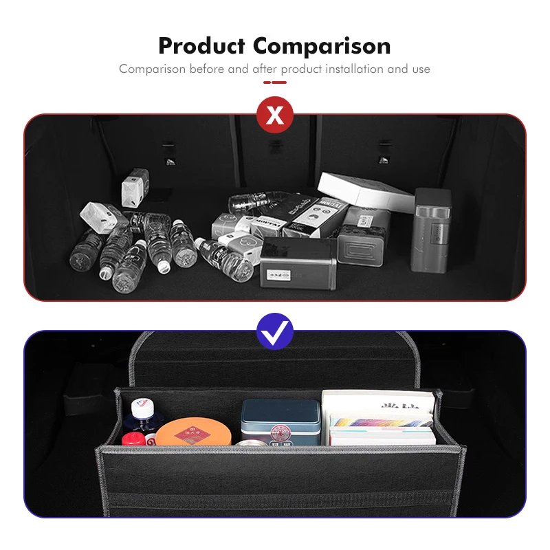 Folding Car Trunk Organizer Bag for Jetour Models