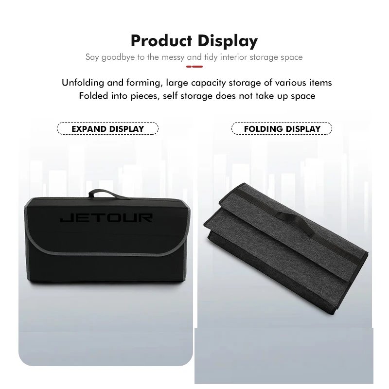 Folding Car Trunk Organizer Bag for Jetour Models