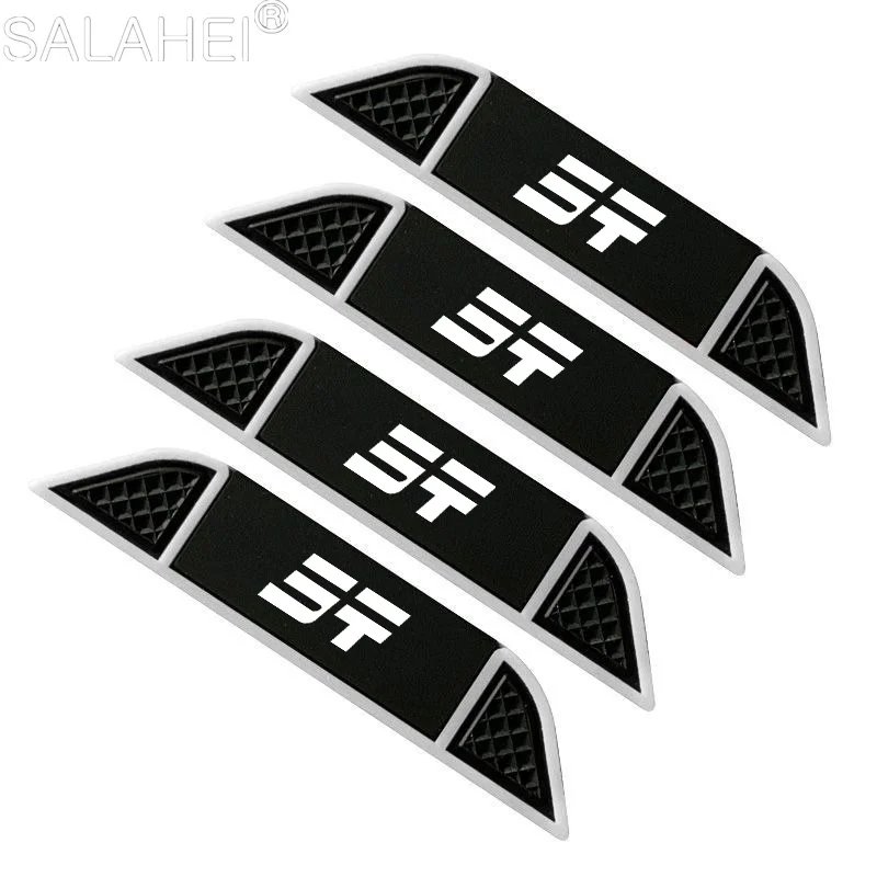 For Chery Jetour T2 Traveler Traveller Pro 2023 2024 4pcs Rubber Car Door Edge Protector Sticker Anti-scratch Strips Accessory