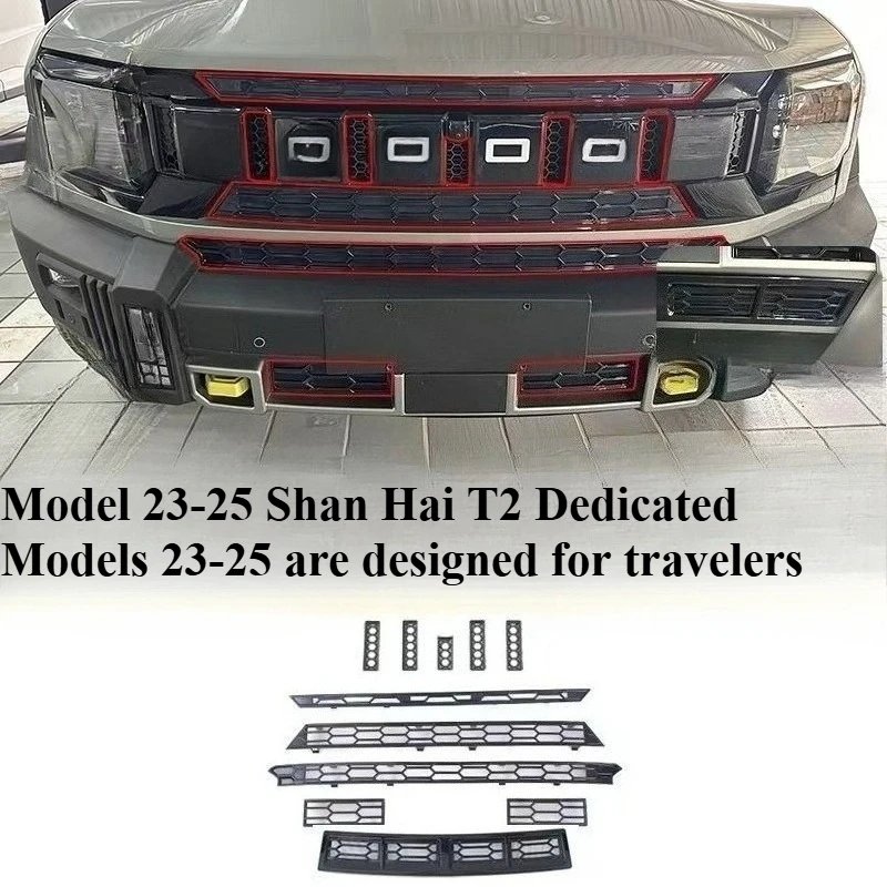 For Vehicle Jetour T2 High Quality Suitable Exterior Accessory Mesh Car Grille Insect Proof Meshcherry Jetour Traveller T2