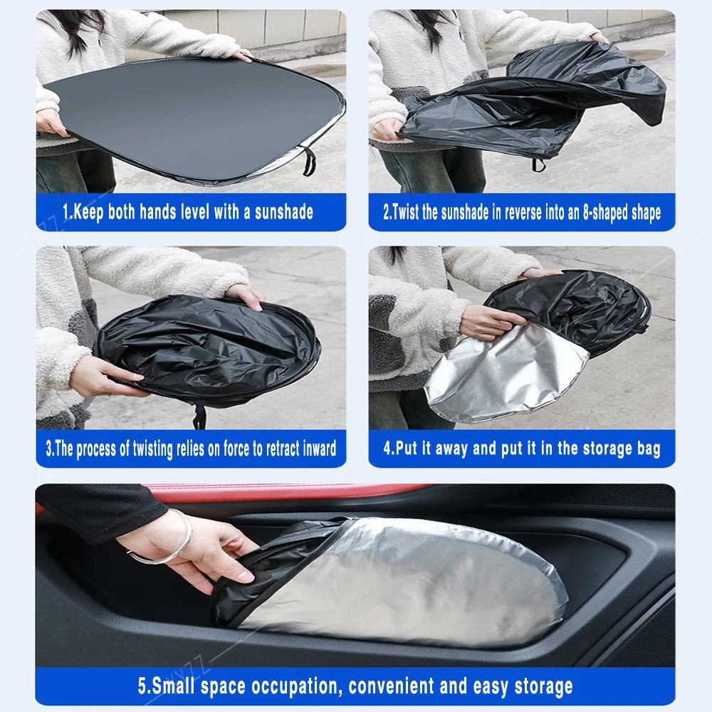 Jetour X70 Plus Sunshade - Heat Insulating Windshield Cover