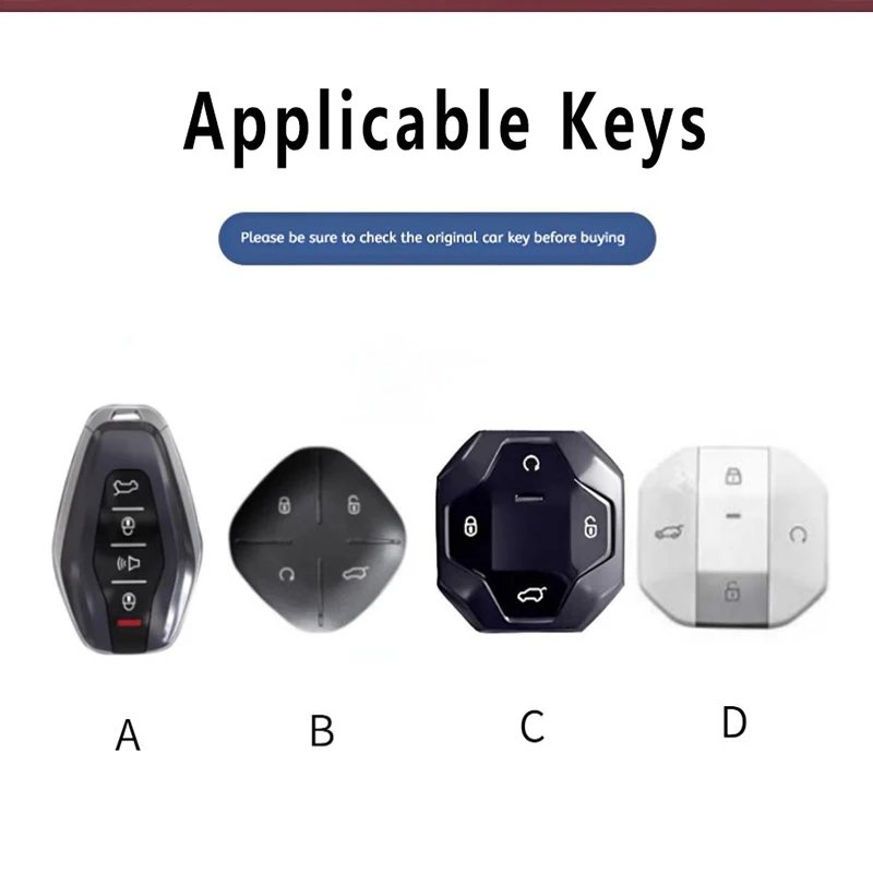 Luxury Genuine Leather Key Fob Cover for Jetour DASHING X-1 Plus