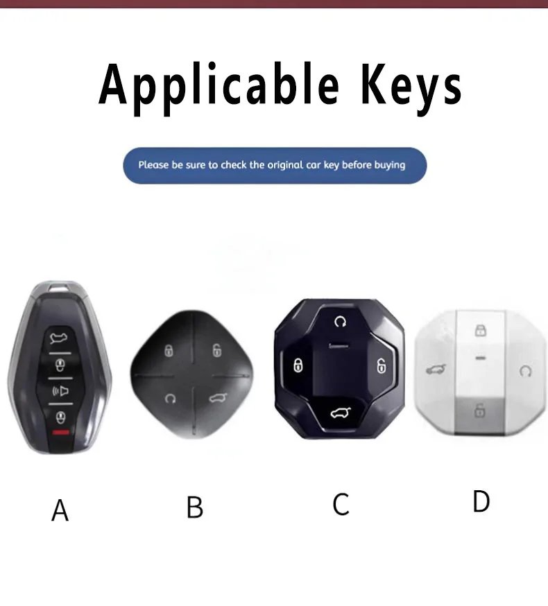 Luxury Key Fob Case for Jetour T2 & Chery SUV - 2023/2024