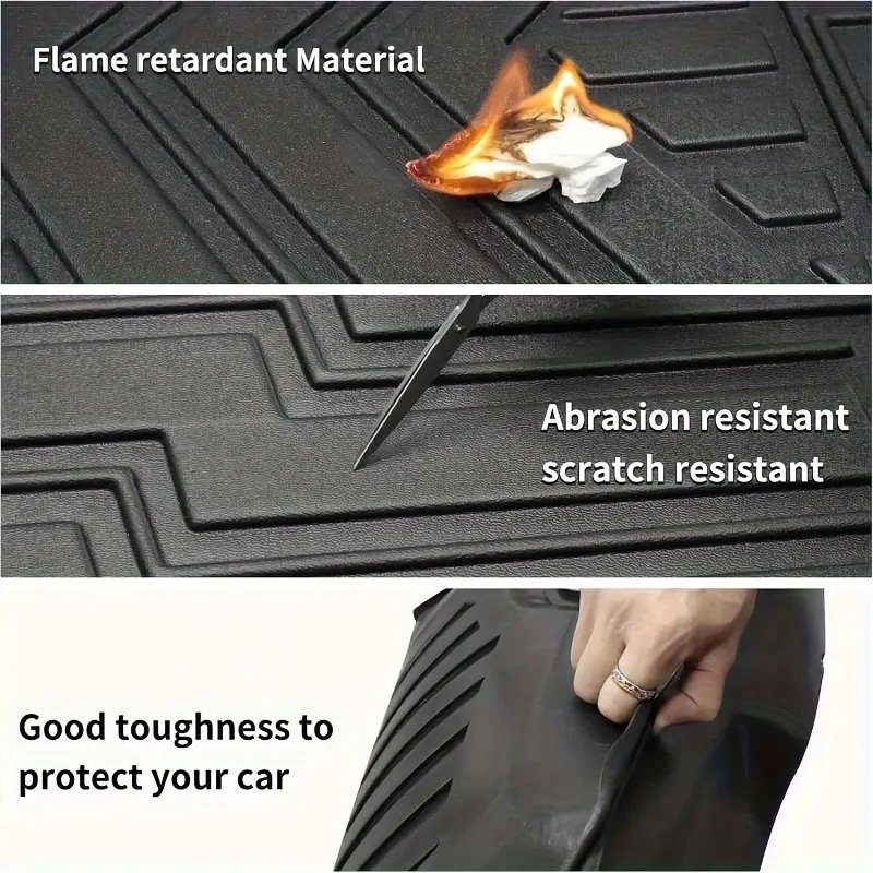 TPE Floor Mats & Trunk Liner for Chery Tiggo 5X/J5 2017-2024