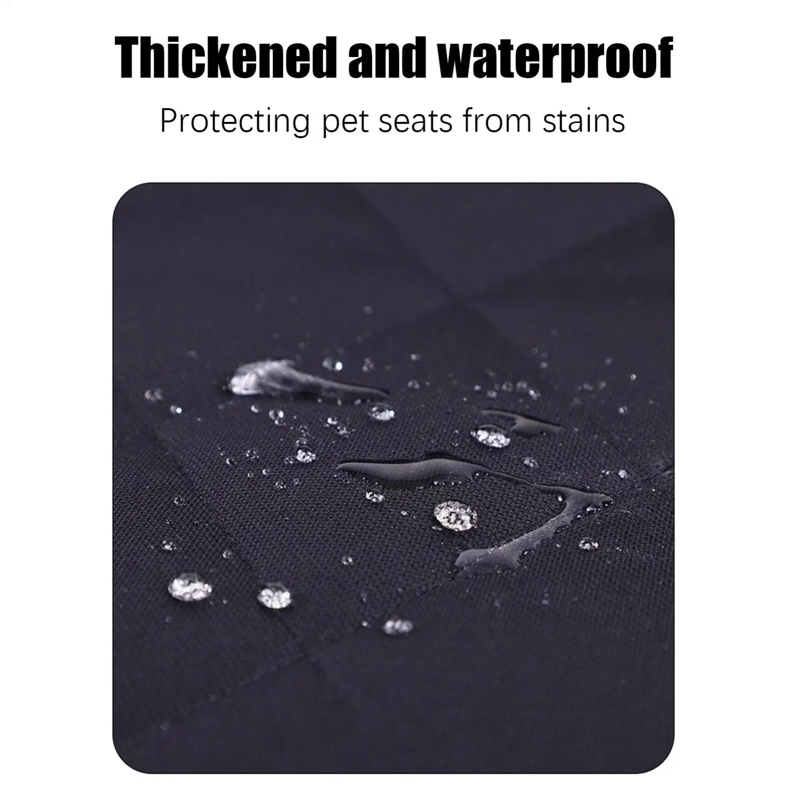 Waterproof Portable Dog Car Seat Extender & Protector Cover