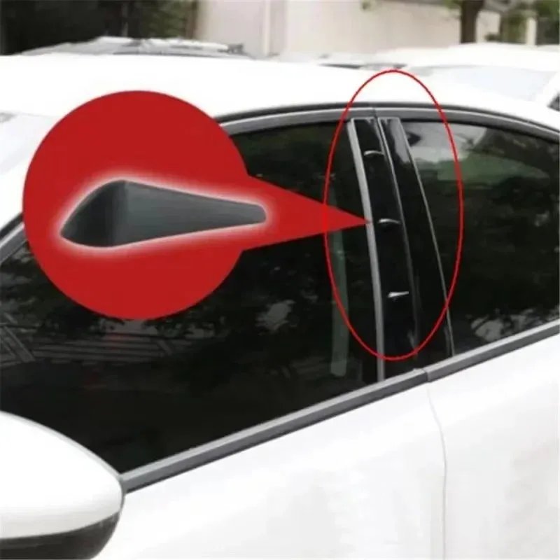 10-Pack Car Spoiler Stickers for Noise Reduction & Protection