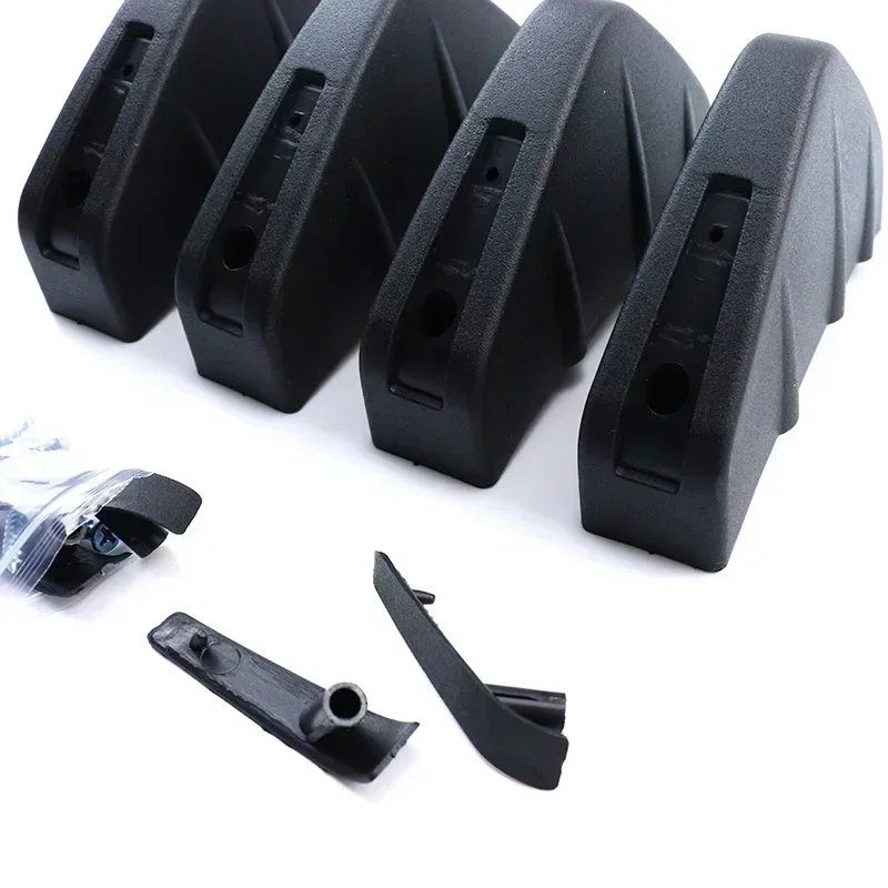 4-Piece Universal Rear Bumper Lip Splitter Spoiler Kit