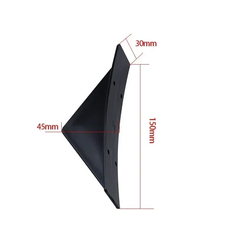 4-Piece Universal Rear Bumper Lip Splitter Spoiler Kit