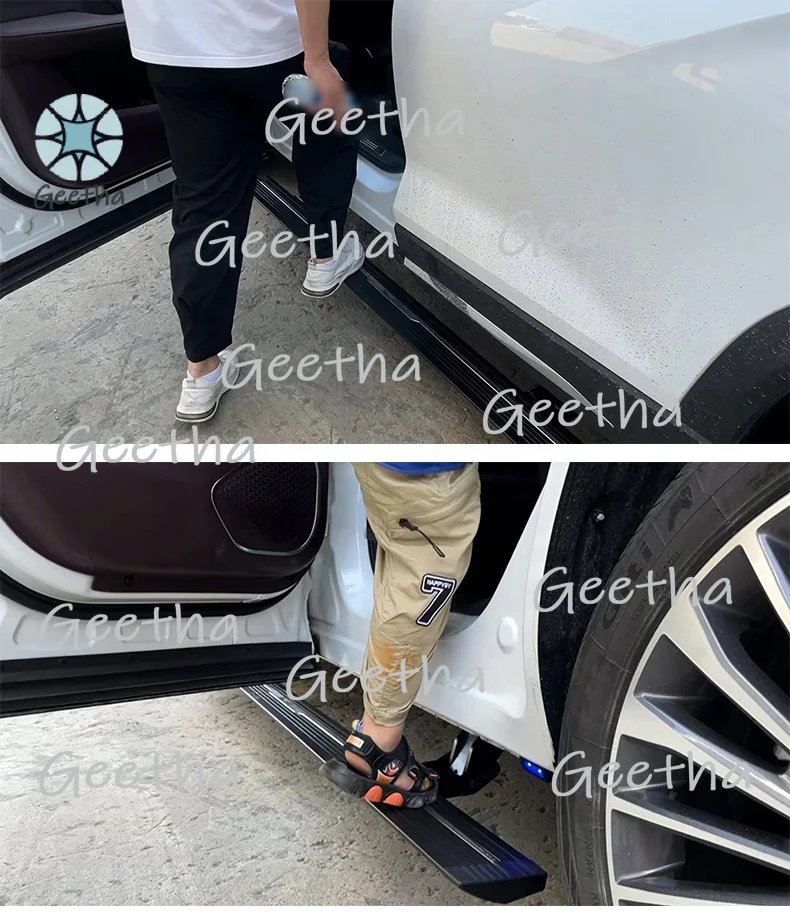 Aluminum Power Running Boards for Jetour X90 Off-Road