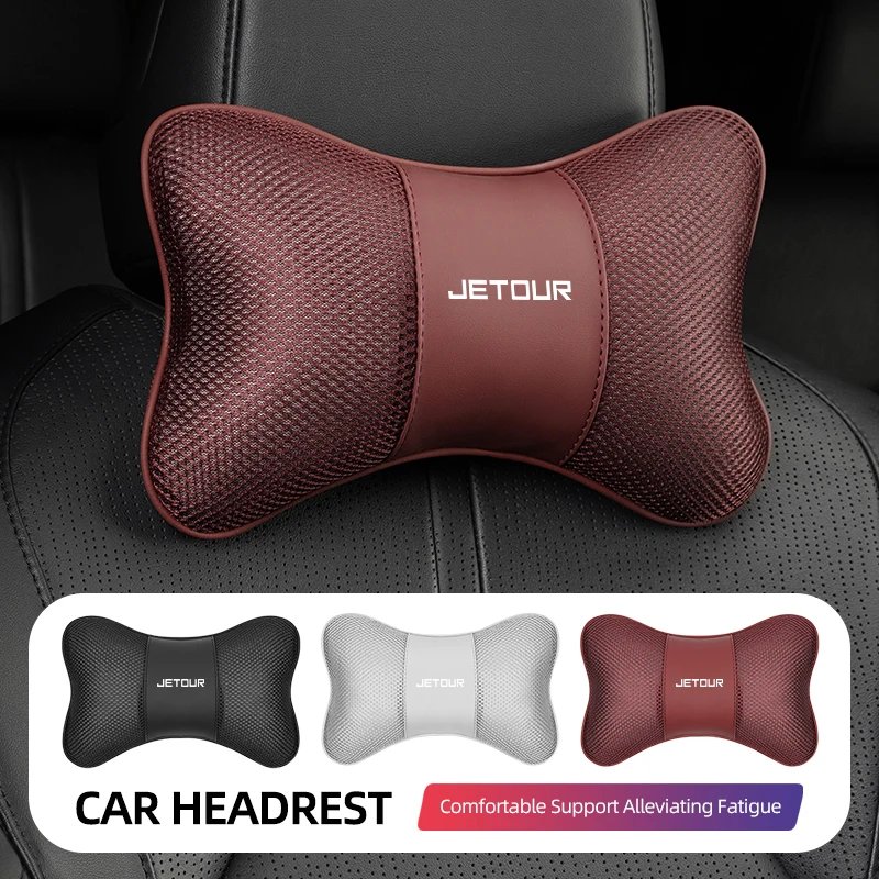 Breathable Ice Silk Car Seat Headrest Neck Pillow for Jetour Models