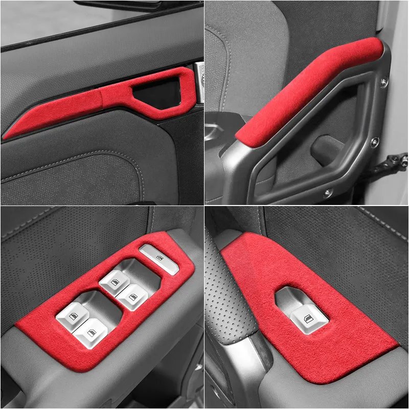 Custom Fit Suede Kick Protector for Jetour Traveler T2