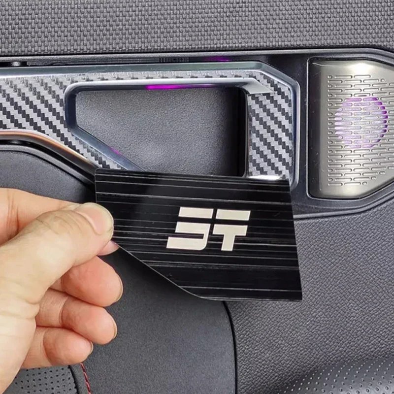 For Chery Jetour Traveller T2 Inner Door Bowl Sequins Car Stickers Spare Parts