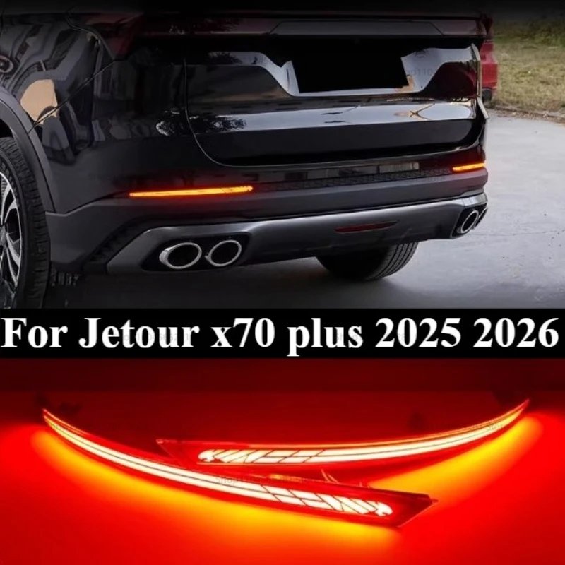 Jetour X70 Plus 2025-2026 LED Rear Bumper Warning Light