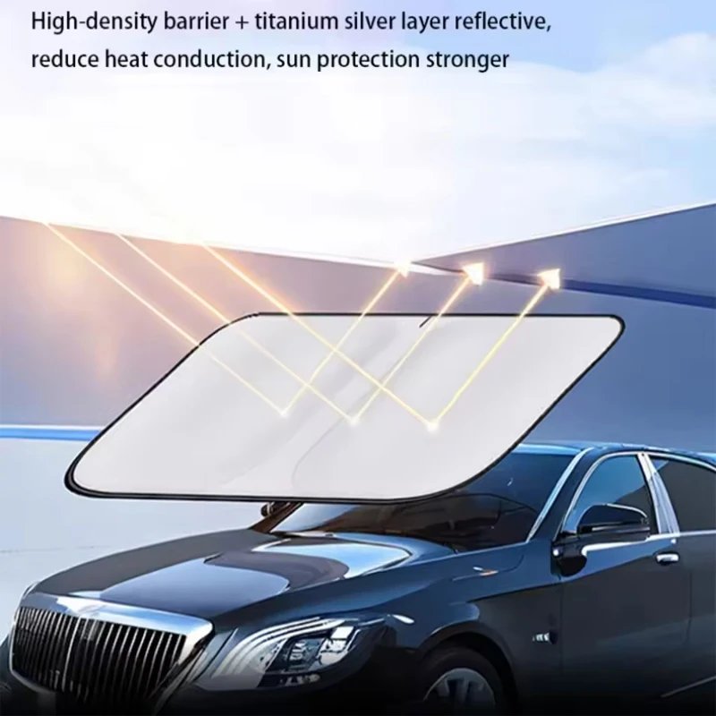 Jetour X70 PLUS Windshield Sunshade - UV Protection & Heat Insulation