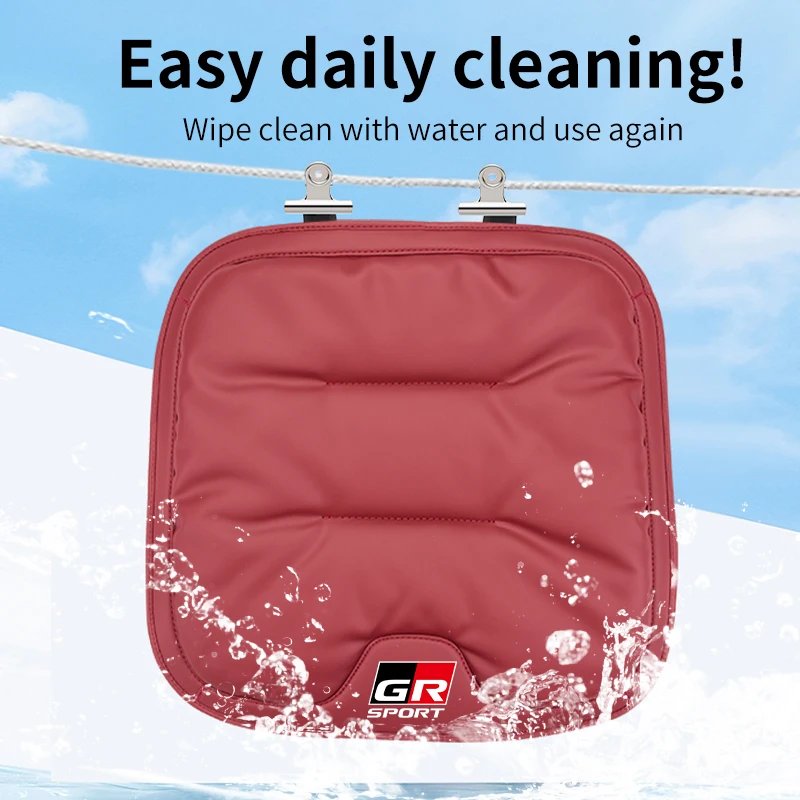 Toyota Seat Cover Mat Set - Front & Rear Cushions for GR Supra, Aygo, Prado, RAV4, Hilux, Yaris, Corolla