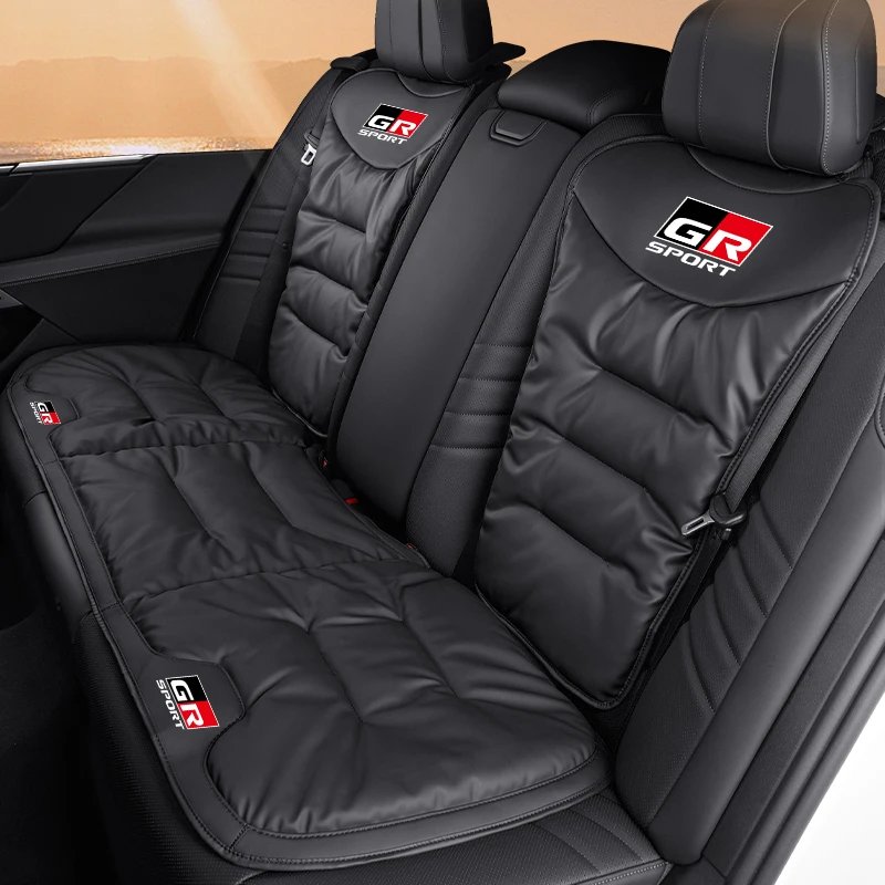 Toyota Seat Cover Mat Set - Front & Rear Cushions for GR Supra, Aygo, Prado, RAV4, Hilux, Yaris, Corolla